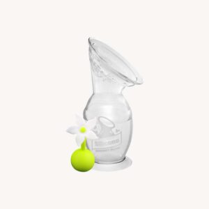 Haakaa Silicone Breast Pump & Flower Stopper Set